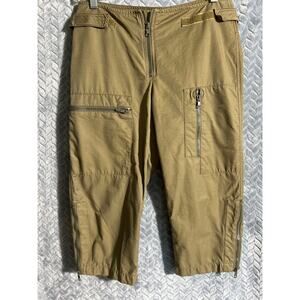Ralph Lauren Vintage 90's Womens Outdoor Crop Hiking Pant Sze S Camping Trail